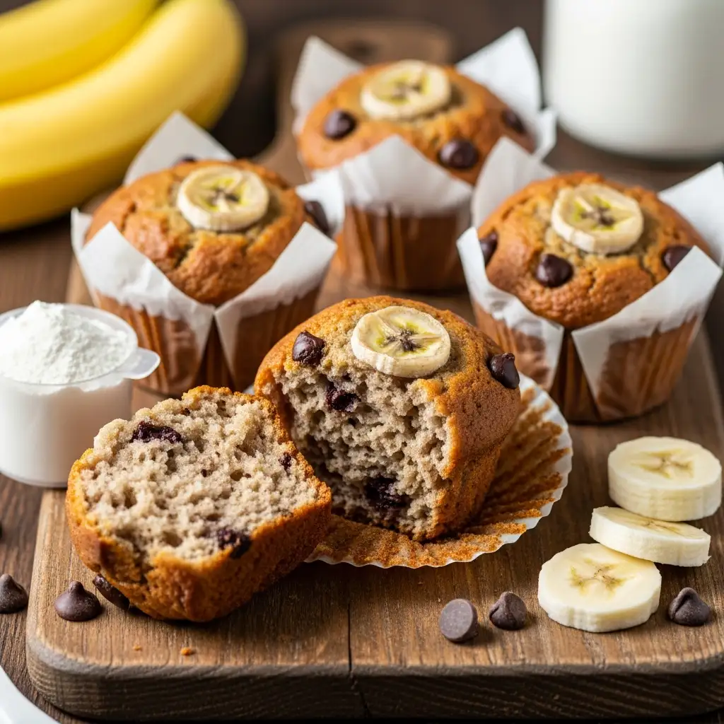 24. High Protein Breakfast Muffins