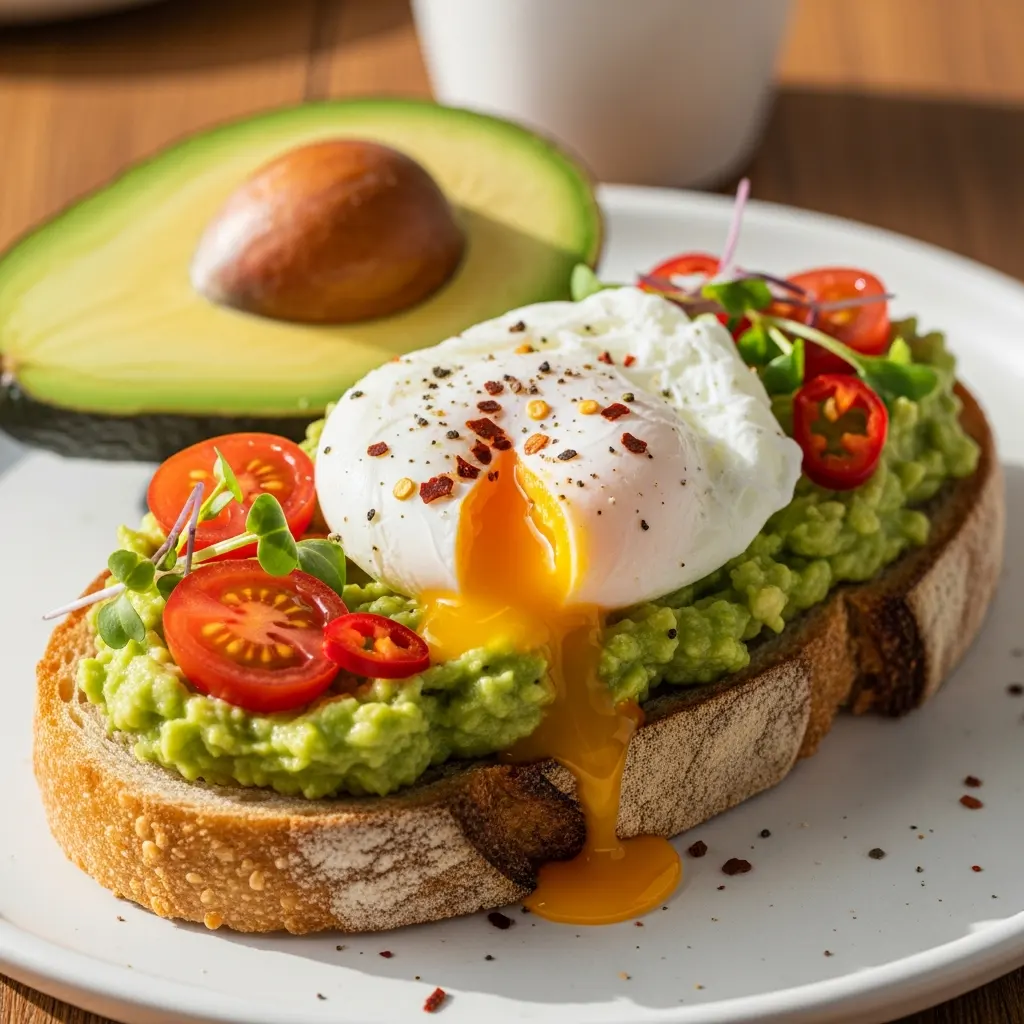 35. Avocado Toast Breakfast