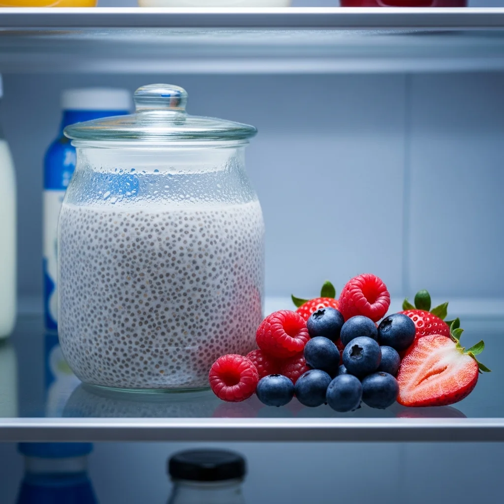Refrigerate the mixture overnight for optimal pudding texture.