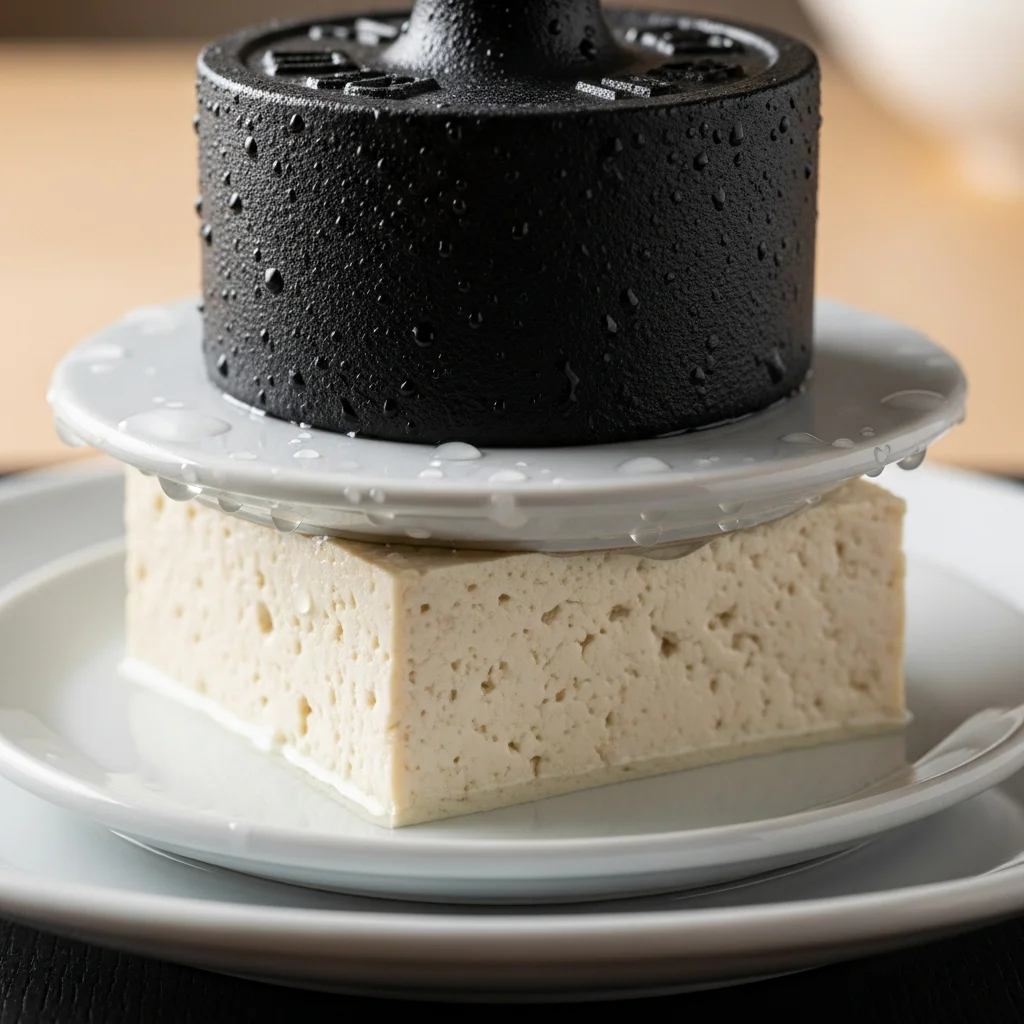 Pressing tofu is key for a superior scramble texture.