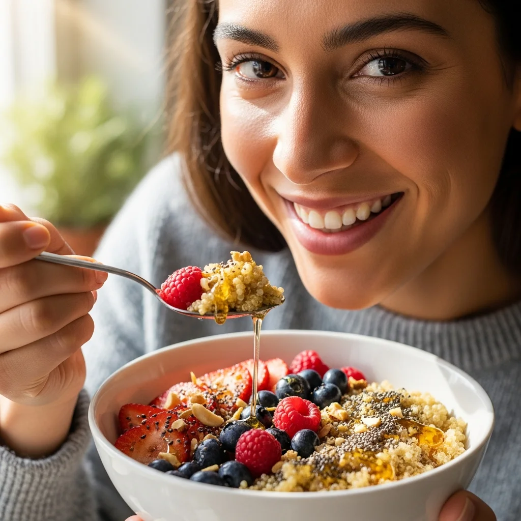 Enjoy a breakfast that tastes good and makes you feel great.