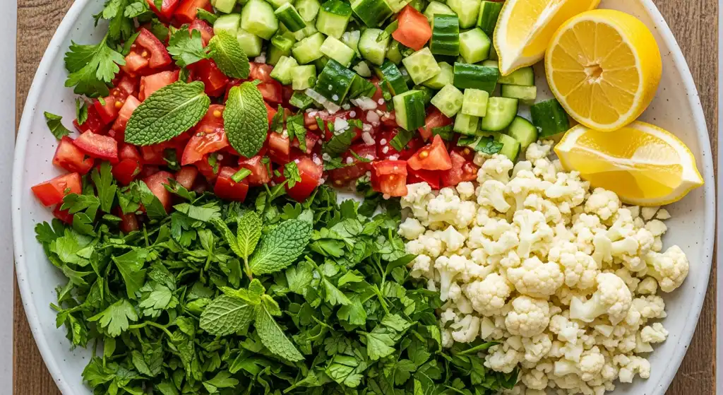 Cauliflower Tabbouleh