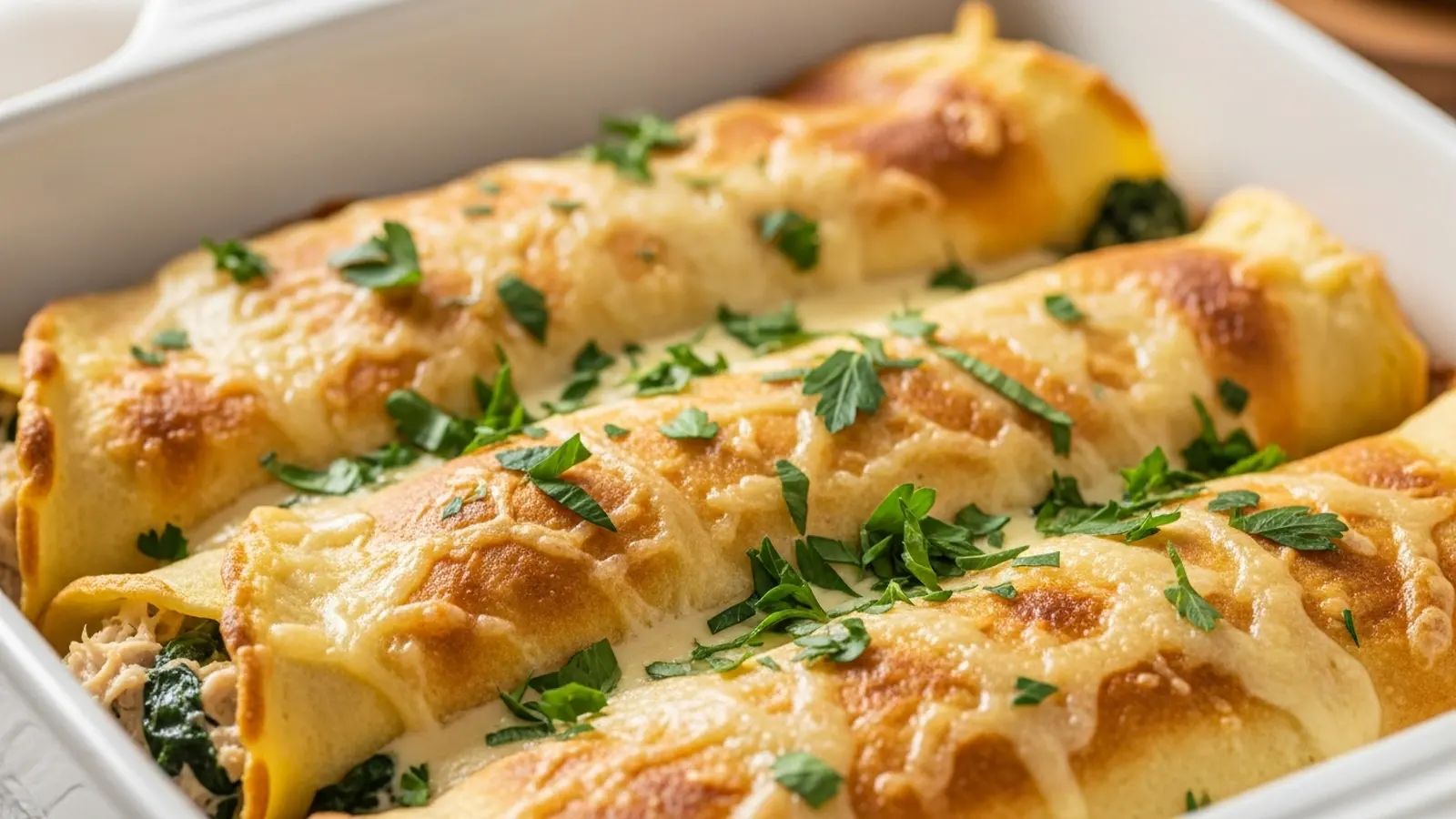 Savory Chicken Florentine Crepes: A Delicious Weeknight Meal