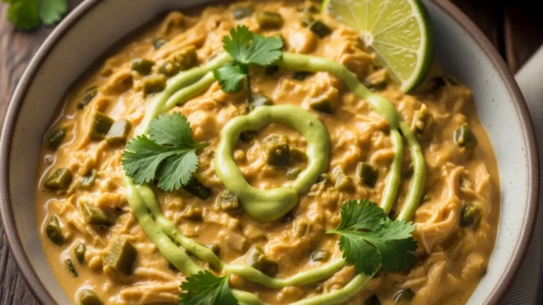 chicken poblano cream sauce