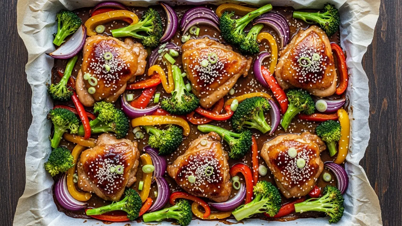 One-Pan Teriyaki Chicken & Veggies