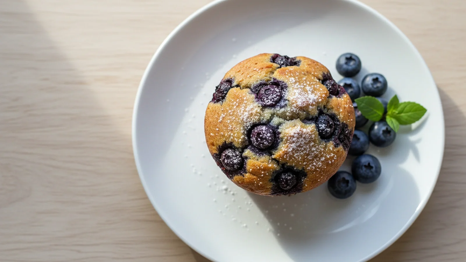 Keto Blueberry Muffins