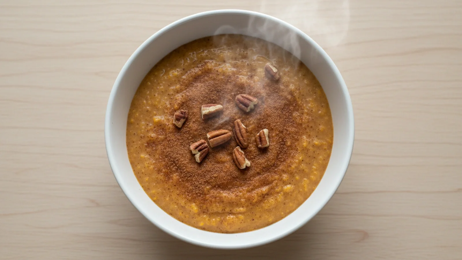 Keto Pumpkin Spice Breakfast Porridge