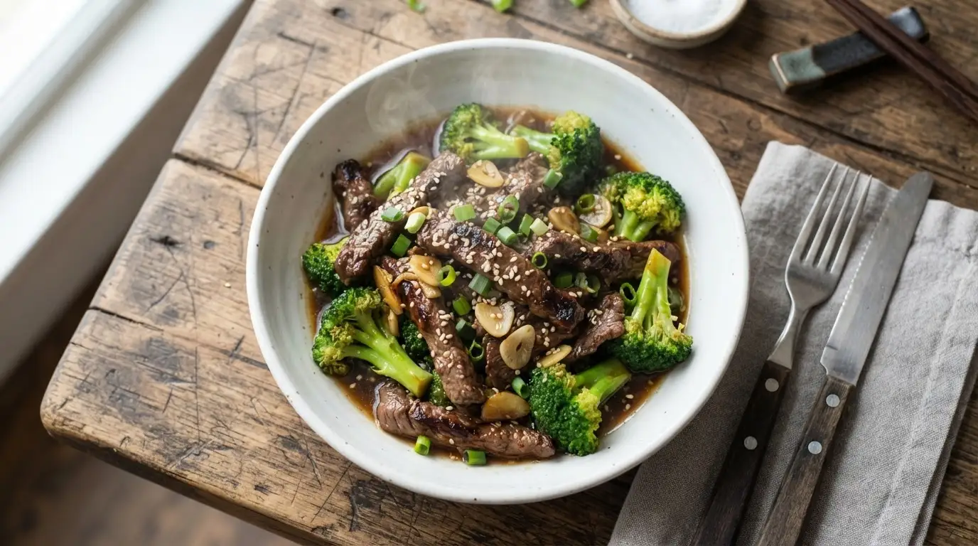 Keto Beef and Broccoli