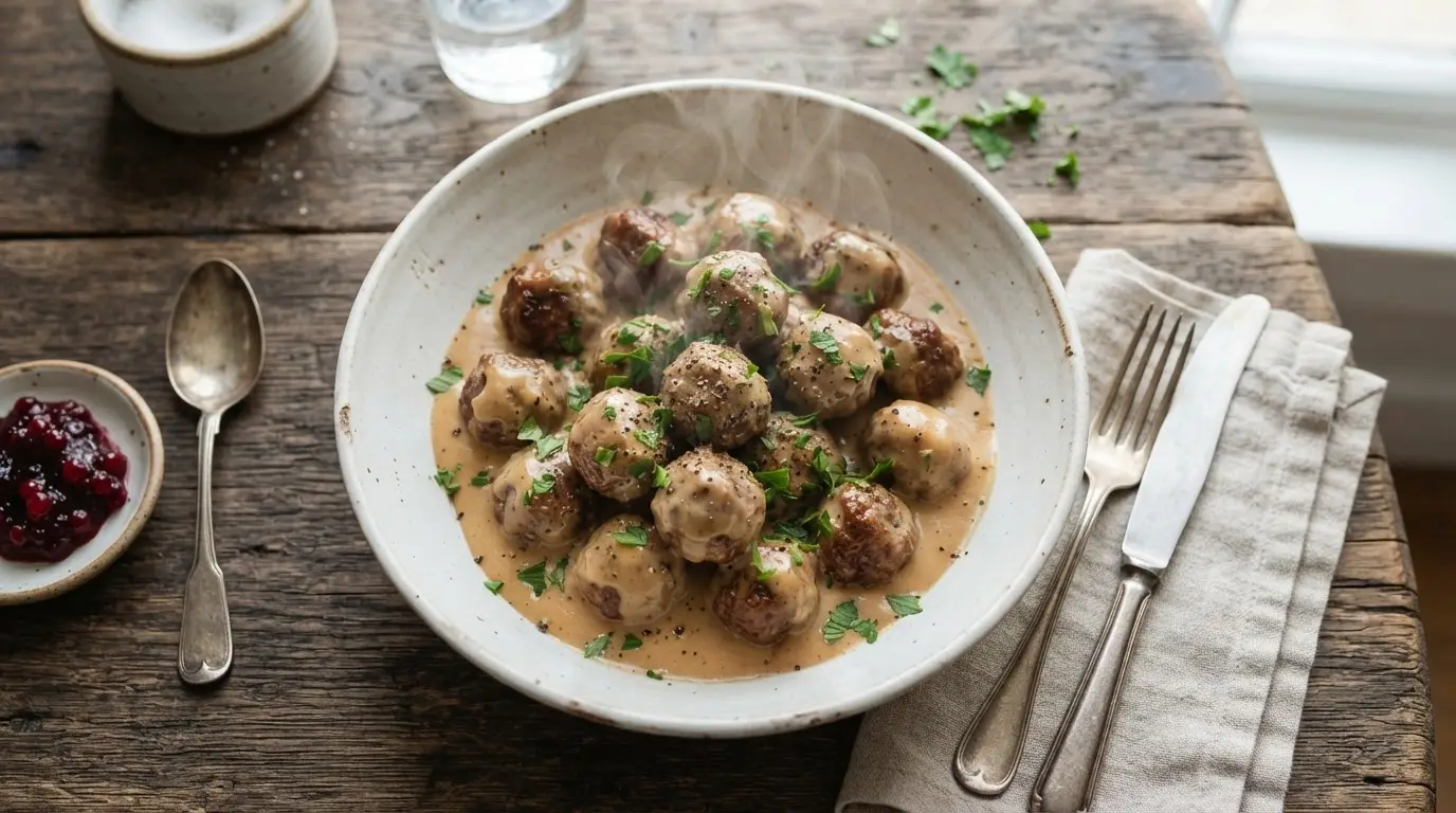 Low Carb Swedish Meatballs