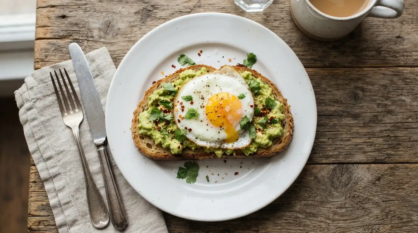 Nutritious Avocado Toast Breakfast