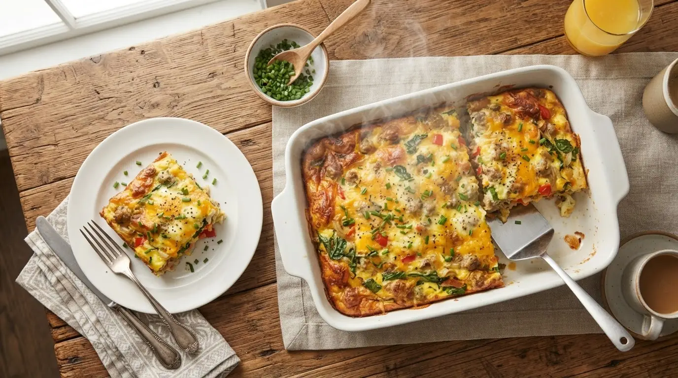 Hearty Breakfast Egg Casserole