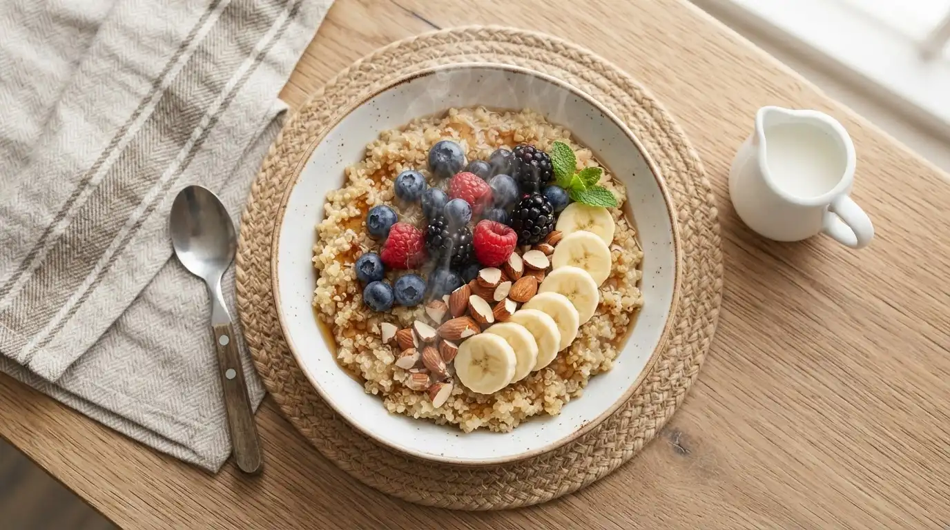 Customizable Quinoa Breakfast Bowls