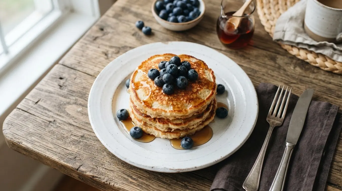 Low-Carb Coconut Flour Pancakes