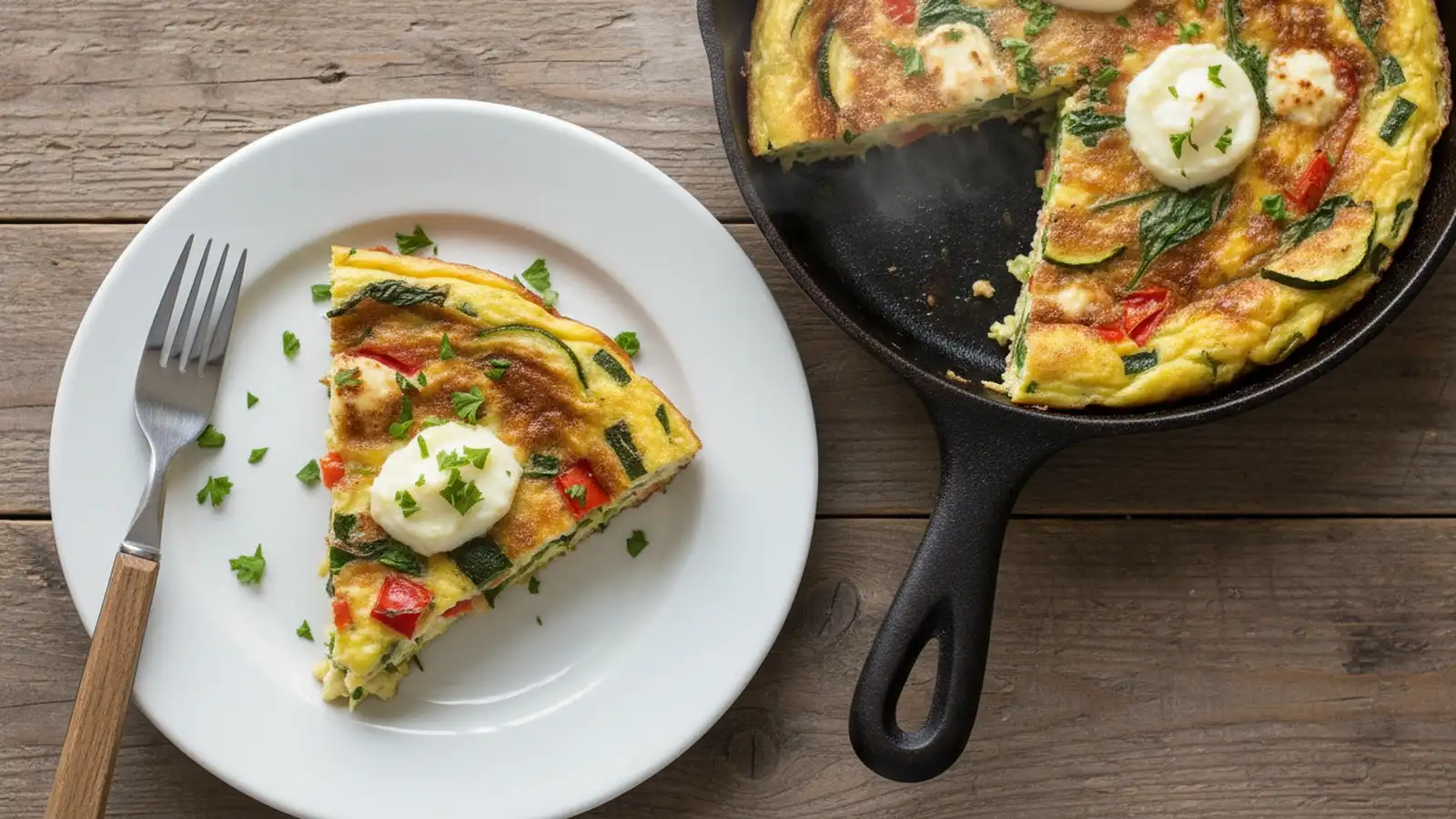 Healthy Veggie Frittatas