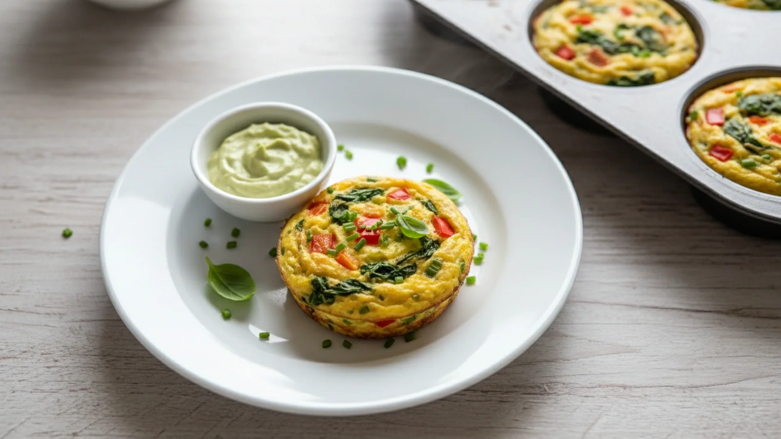 Vegetarian Mini Frittatas