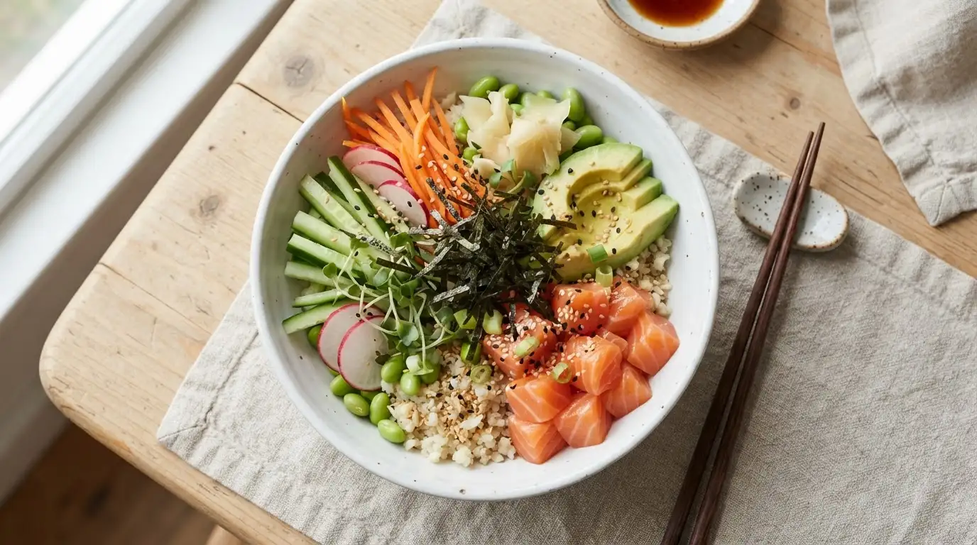Low Carb Sushi Bowl