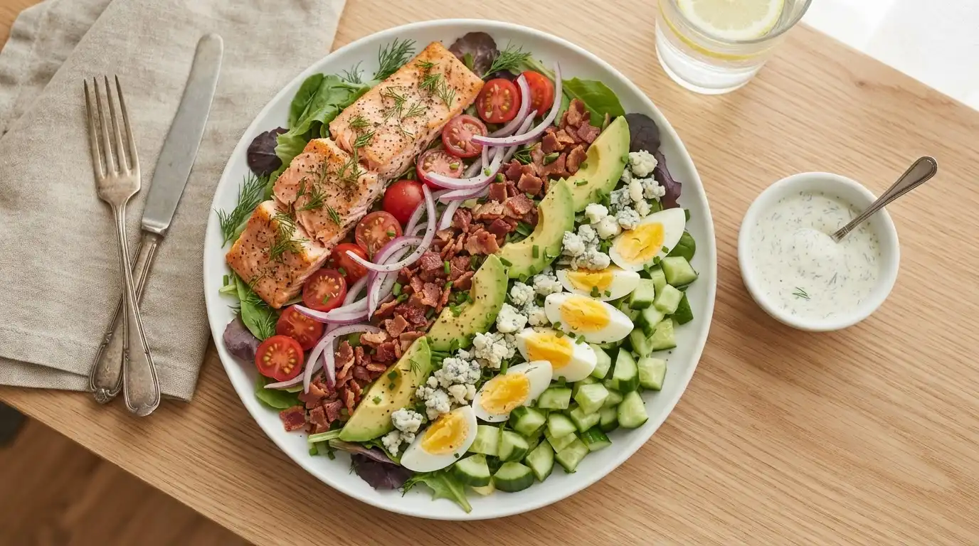 Salmon Cobb Salad