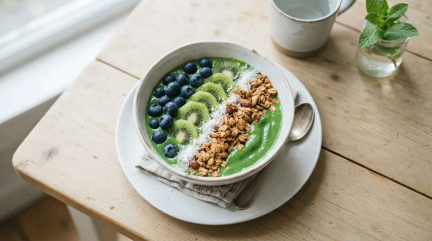 Green Acai Smoothie Bowl