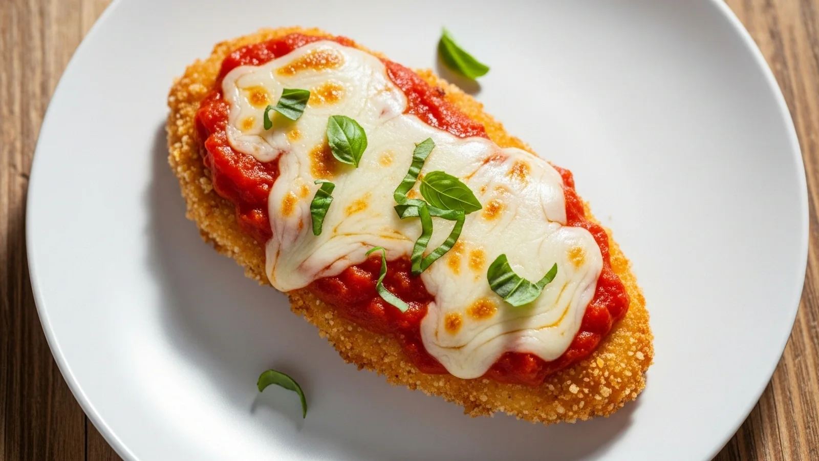 Baked & Air-Fried Chicken Parmesan