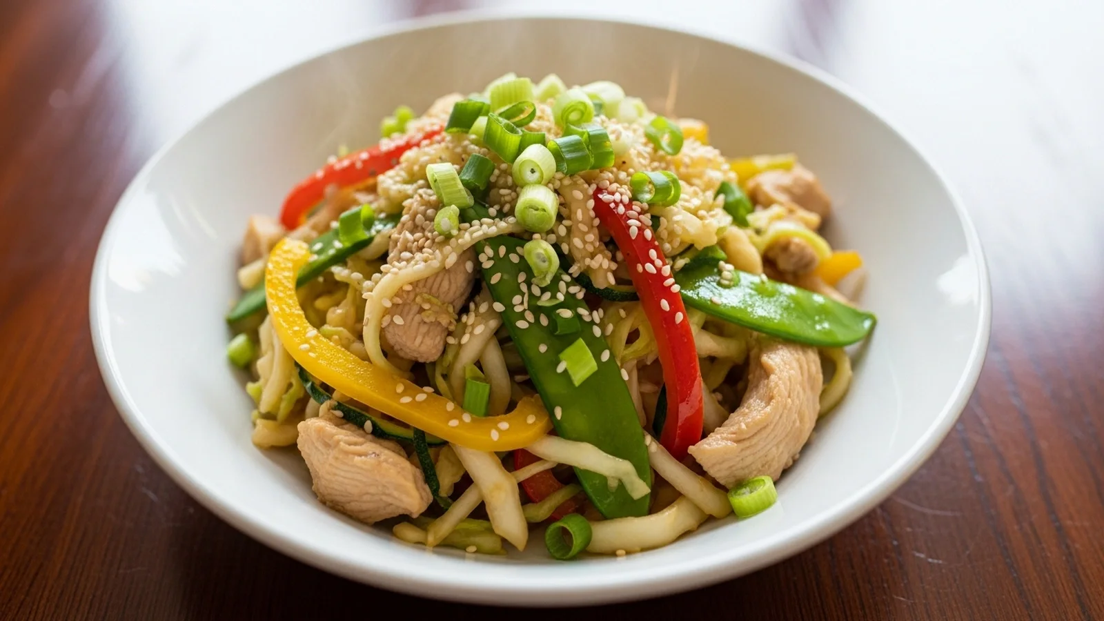 Keto Chicken Chow Mein