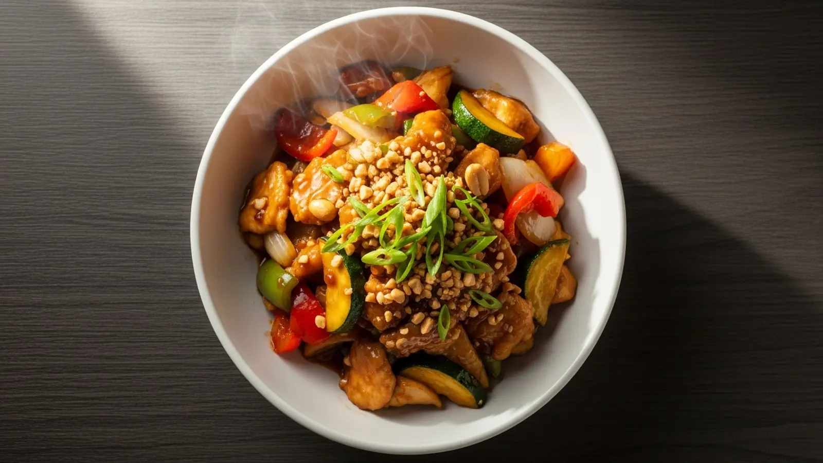 Low Carb Kung Pao Chicken